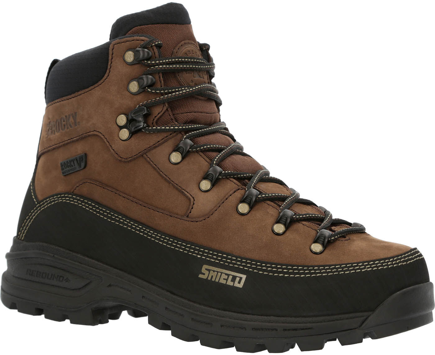 Rocky Men's Mtn Stalker Pro Waterproof Oxford Boot - Vibram Sole For Hiking - View #8