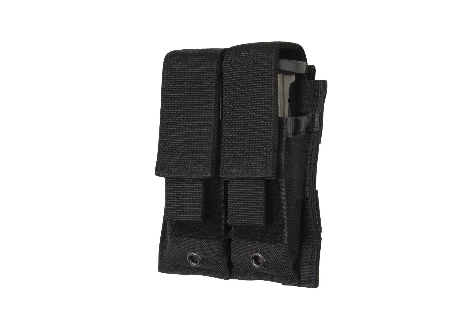 Rothco Universal Double Mag Rifle Pouch - MOLLE Compatible, Holds 4 AR Or 2 AK Mags, Hook & Loop Closure - View #10