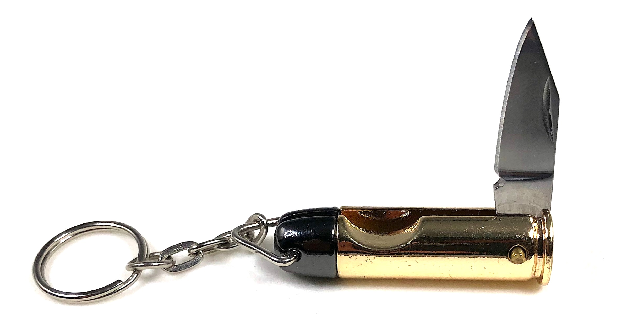 RW Minis .44 Magnum Bullet Knife Keychain Folding Knives | Free