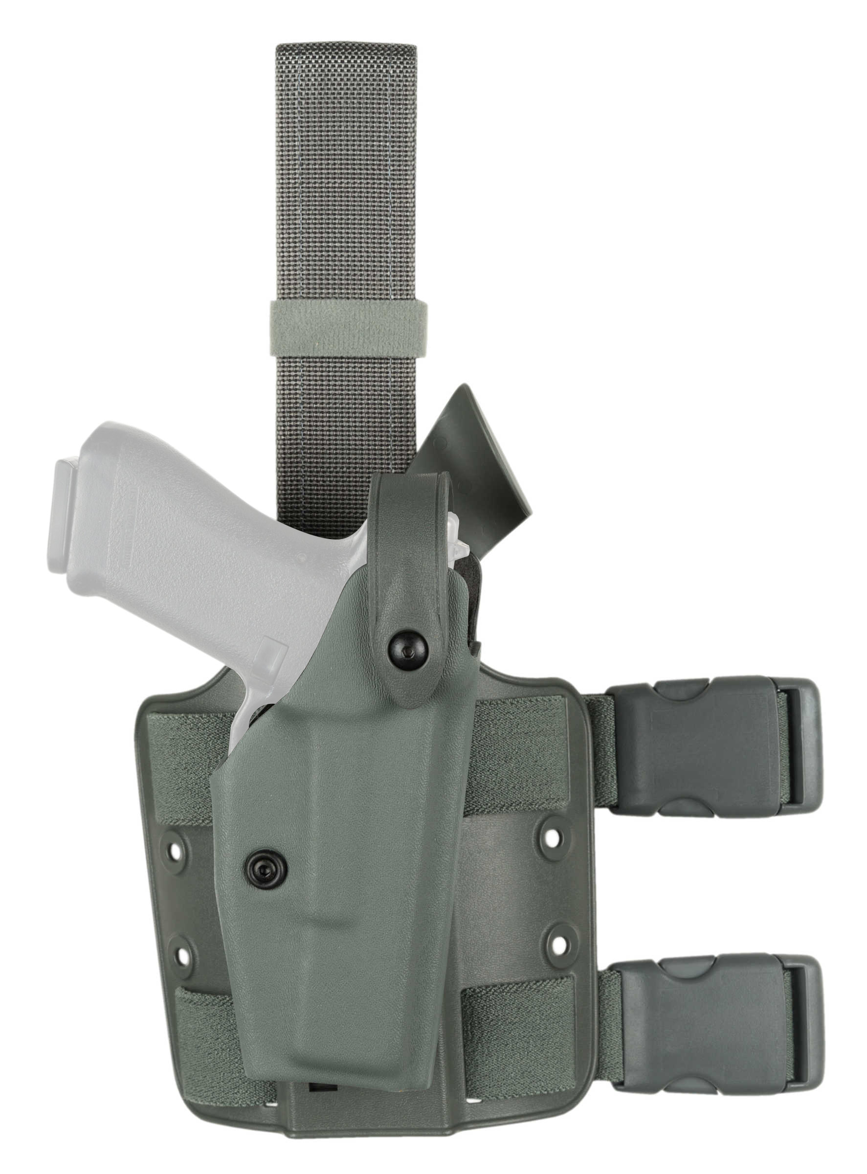 Safariland 6004 SLS Tactical Holster - STX Foliage Green, Right