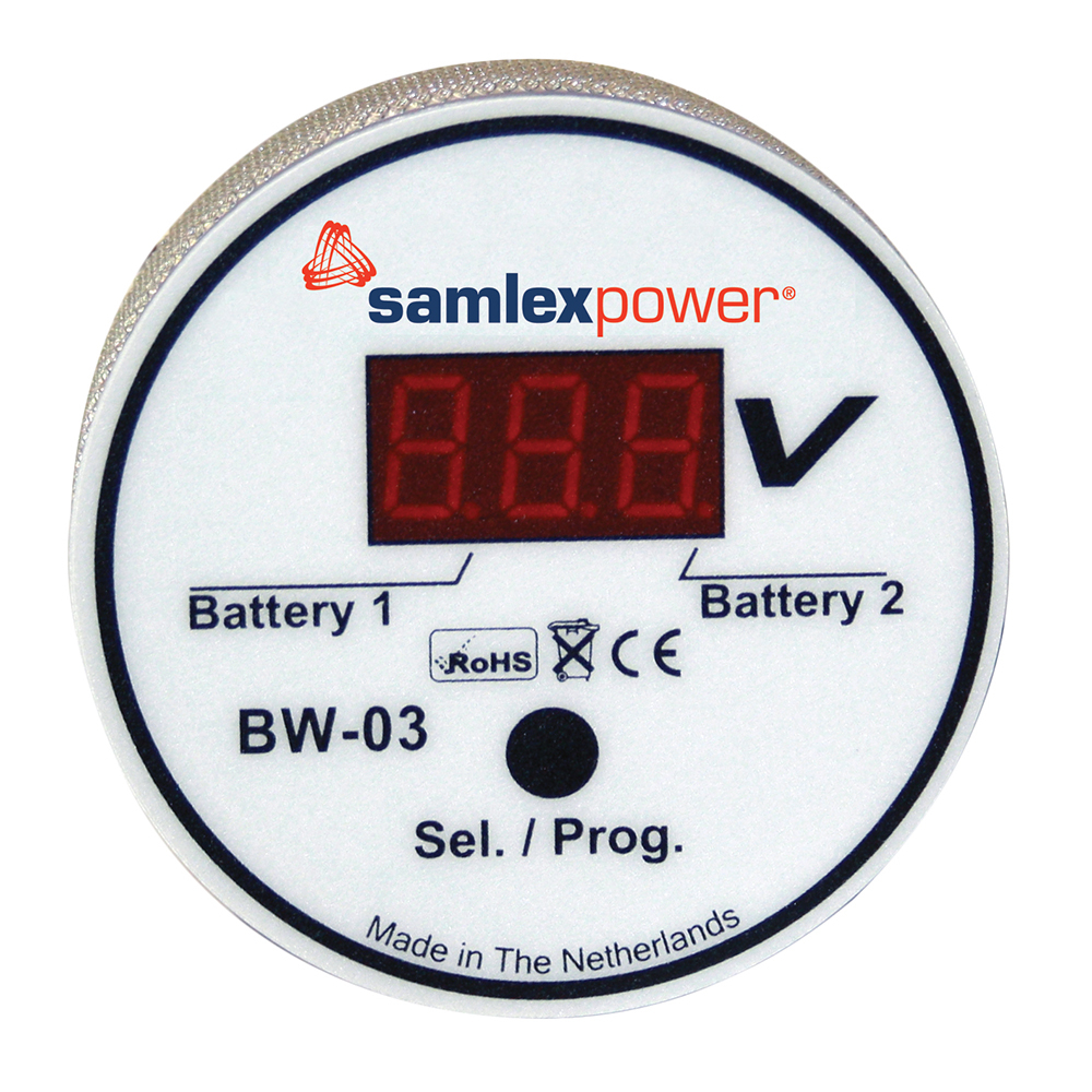 Samlex America Dual Battery Monitor Review Samlex America Dual Battery Monitor Review