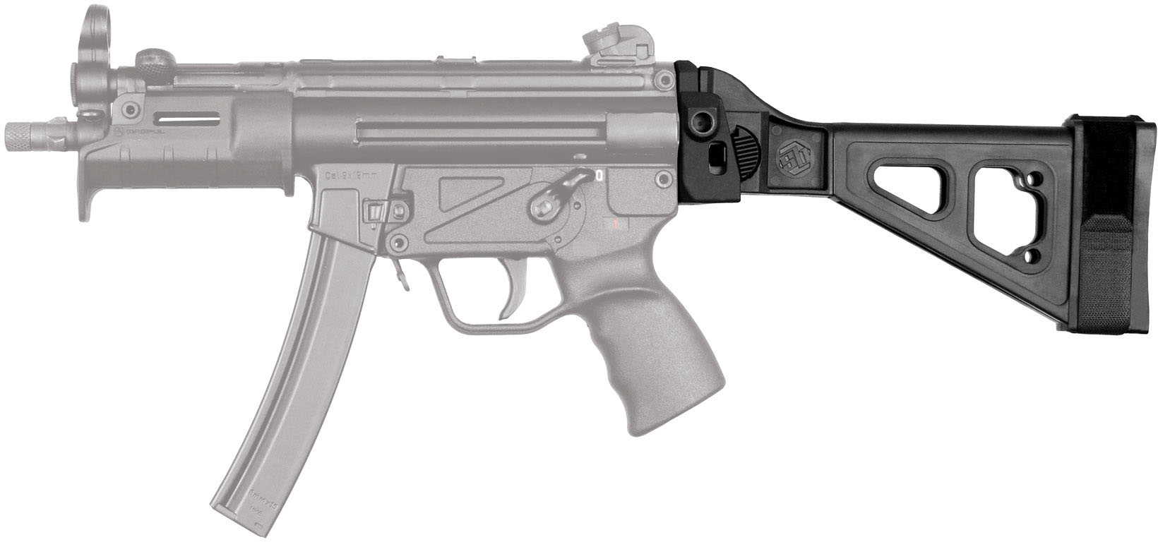 SB Tactical SBT5K Pistol Stabilizing Brace for MP5K/SP89/SP5K