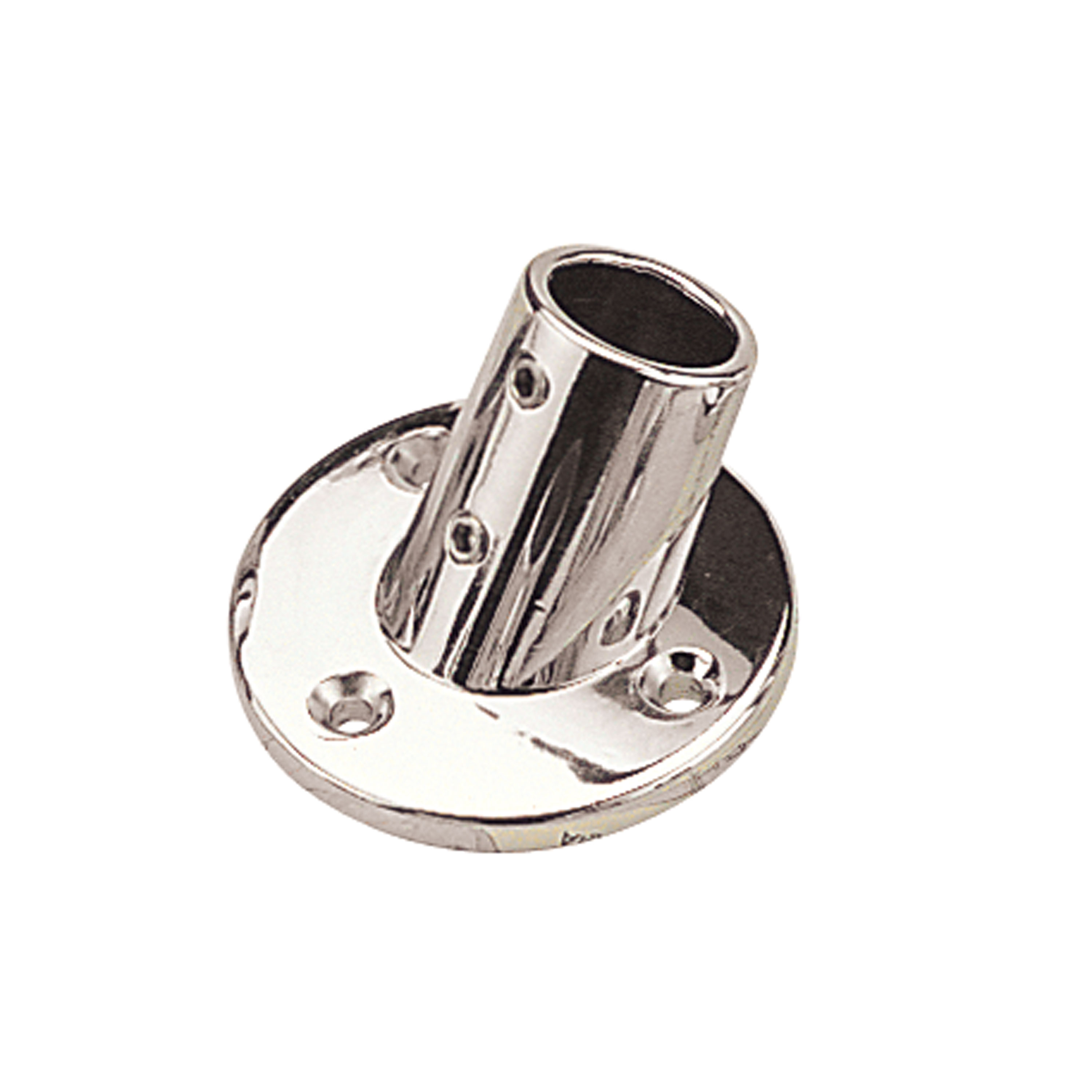 Sea-dog 286060-1 Round Base Rail Fitting 60 Size Seadog 286060-1 7/8IN 60DEG Cp Zinc Round Base - Seadog 286060-1... Boat Railing Fittings