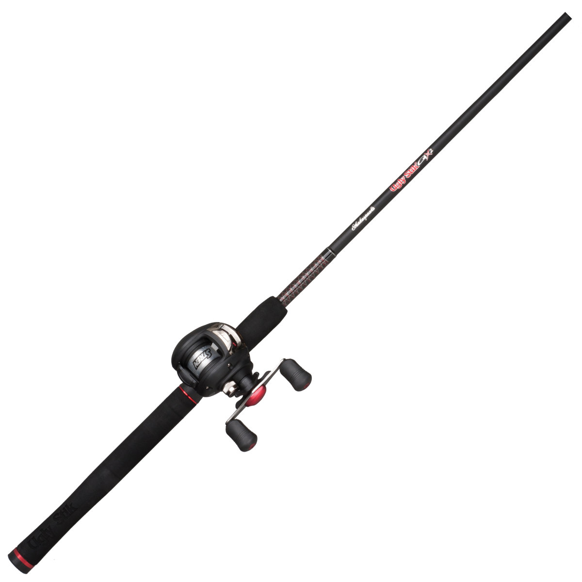 Ugly Stik GX2 Baitcast Rod and Reel Combo - 6'6" Medium |