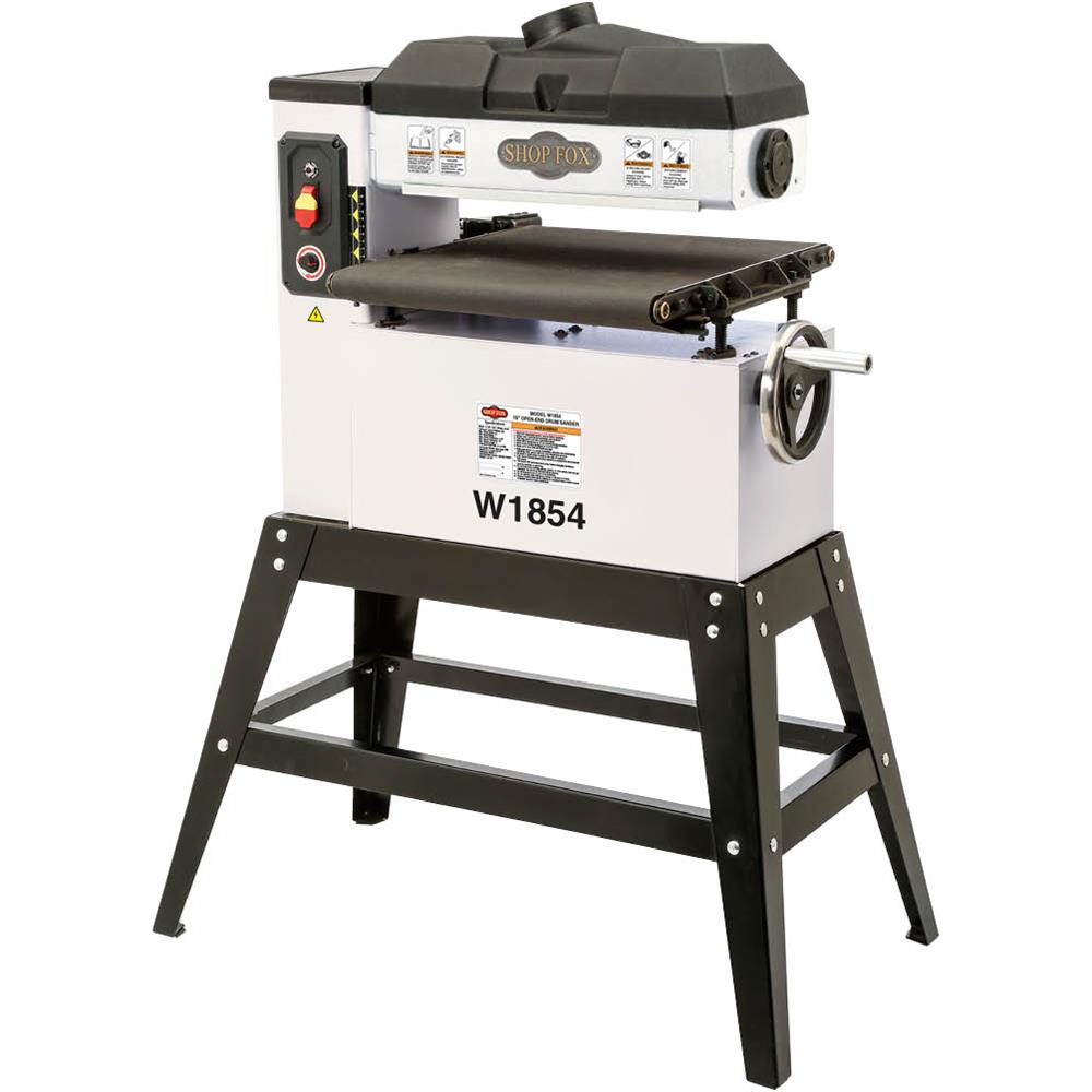 Shop Fox 11/2 HP Open End Drum Sander |