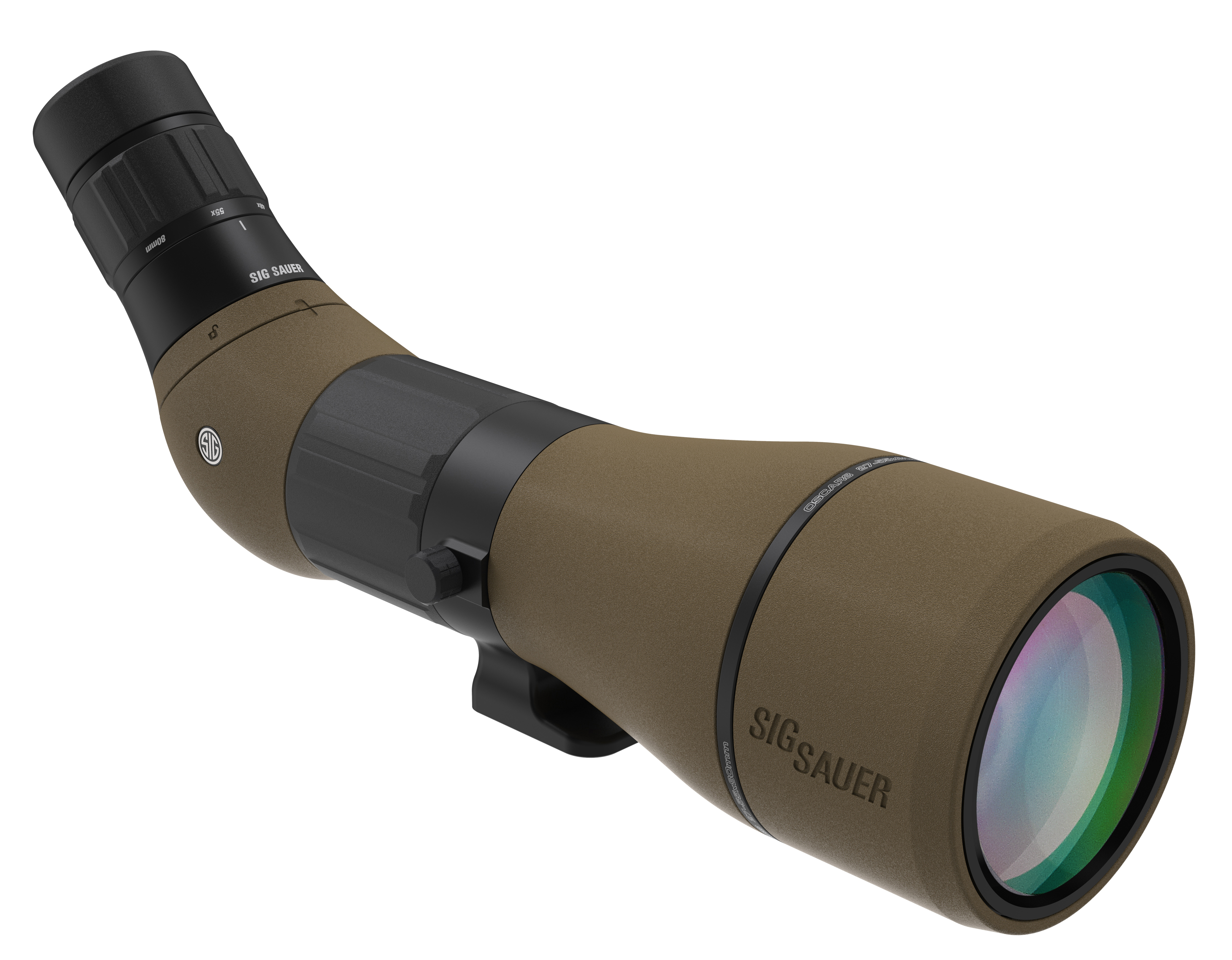 SIG SAUER Oscar8 27-55x80mm Spotting Scope | 5 Star Rating w/ Free