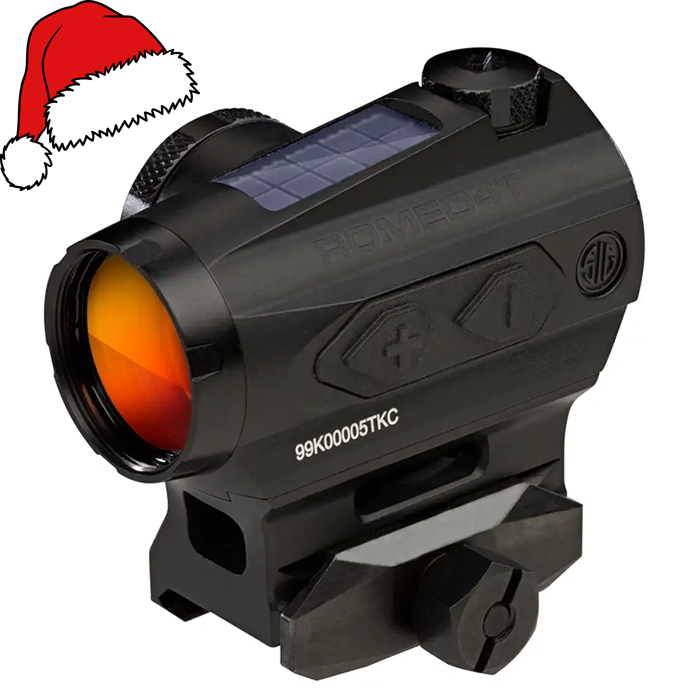 SIG SAUER Romeo4T Tactical 1x20mm Compact Red Dot Sight w/Mount