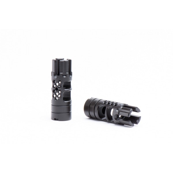 SLR Synergy 30 Cal AK Muzzle Brake/Compensator/Flash Hider, 14x1