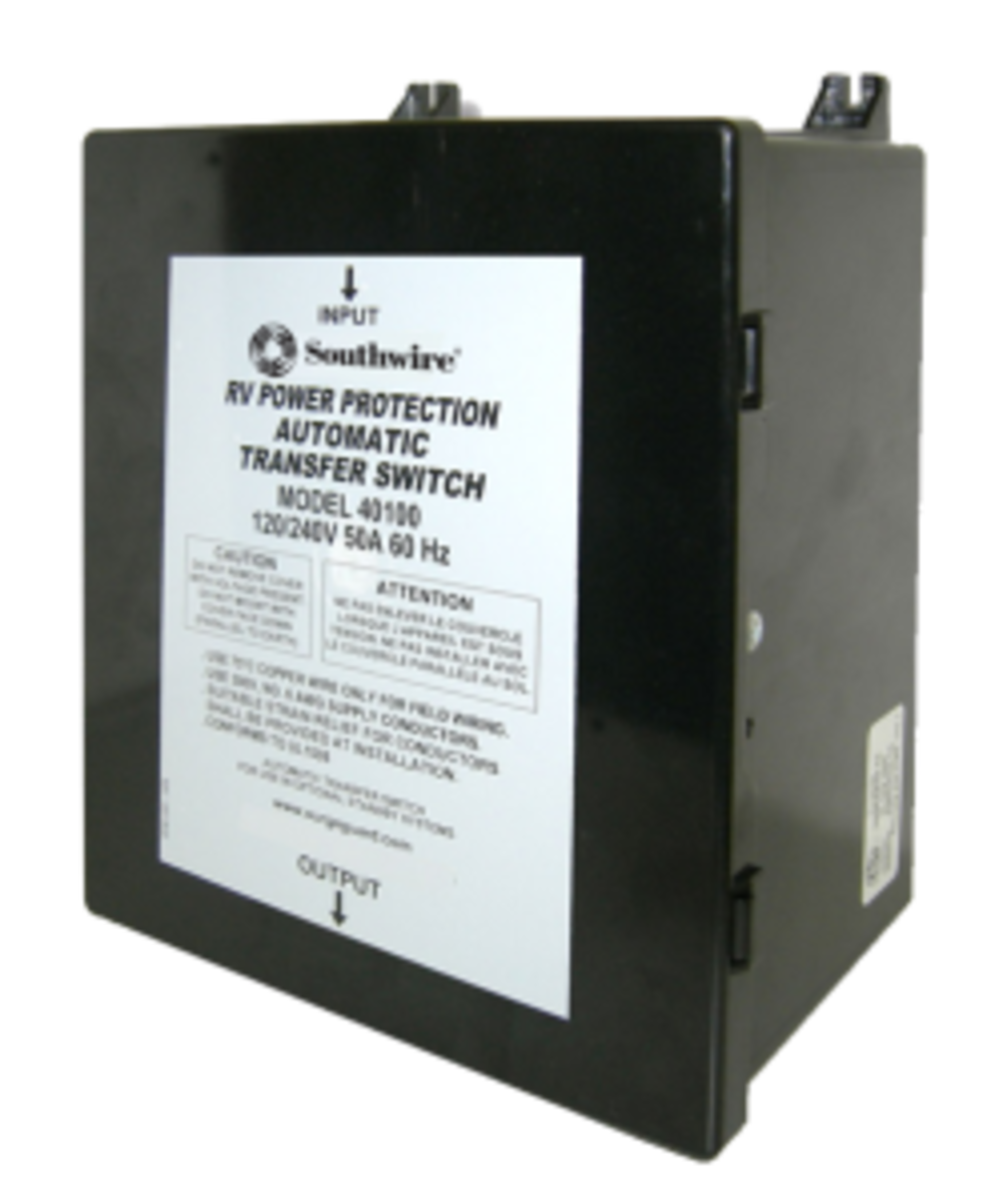 Southwire 40100 Automatic Hardwire Transfer Switch 50 Amp 120/240V