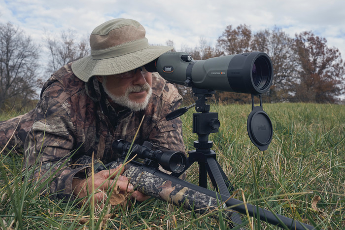 straight spotting scope for hunting