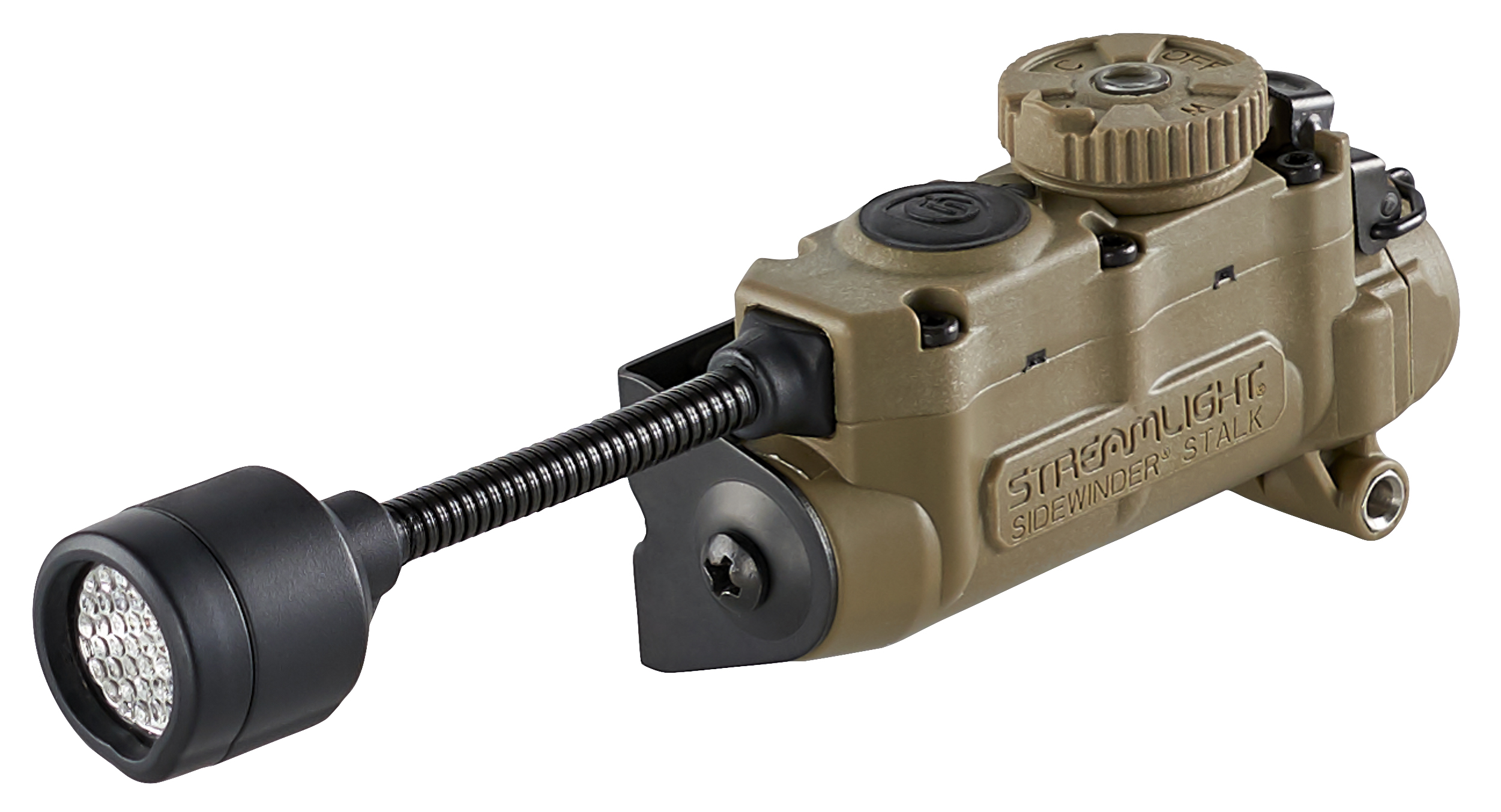 Streamlight Sidewinder Stalk コヨーテ 正規品 Streamlight Sidewinder Stalk LED Tactical Helmet Light System w
