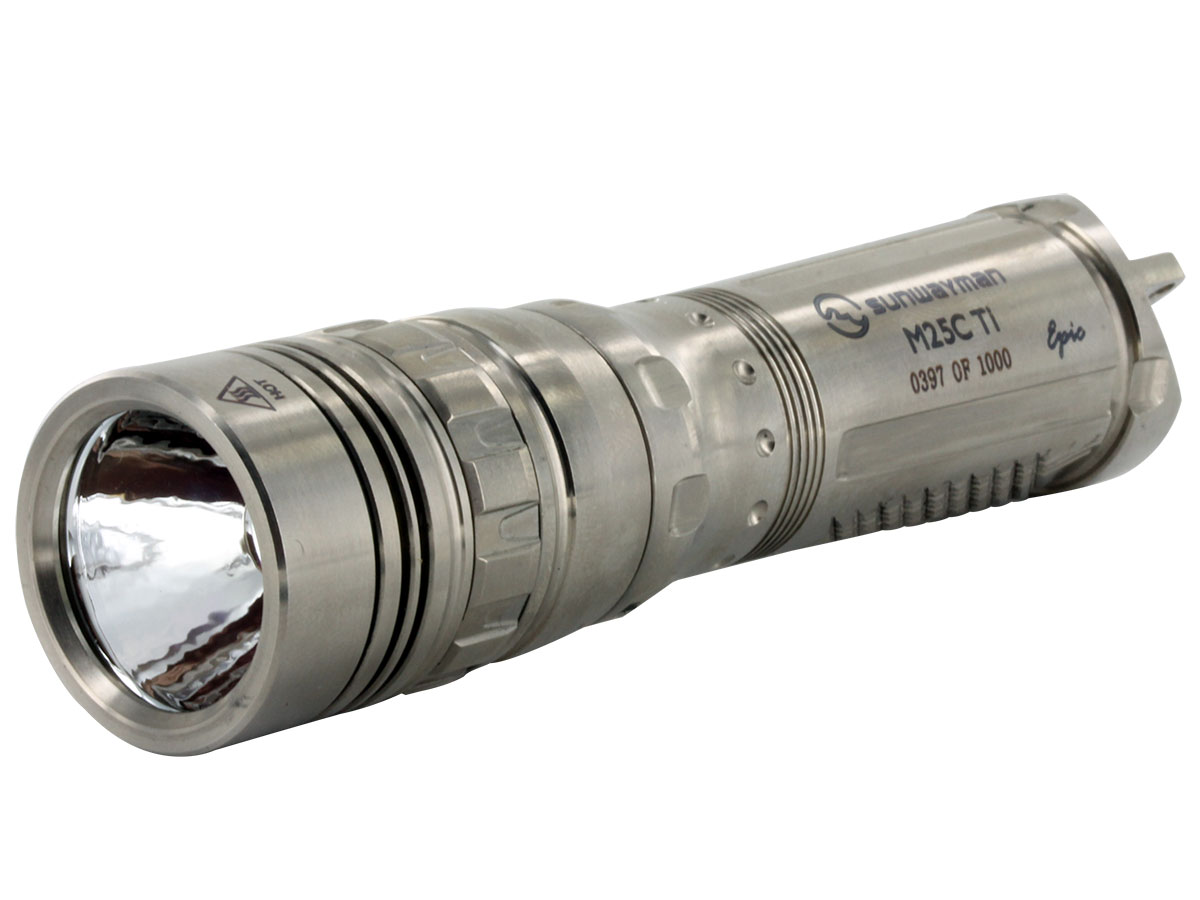Sunwayman M25C TI Flashlight | Free Shipping over $49!