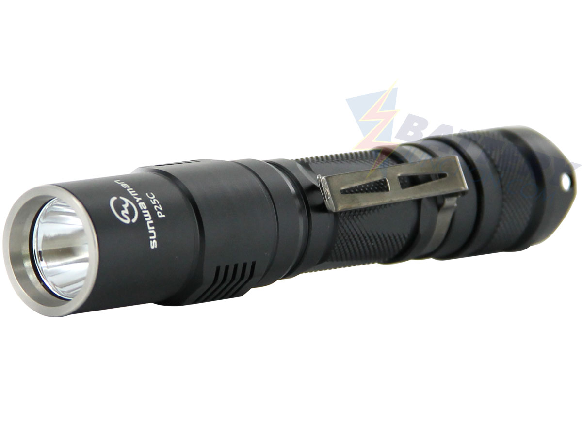 Sunwayman P25C Tactical LED Flashlight, 1000 Lumens | Free