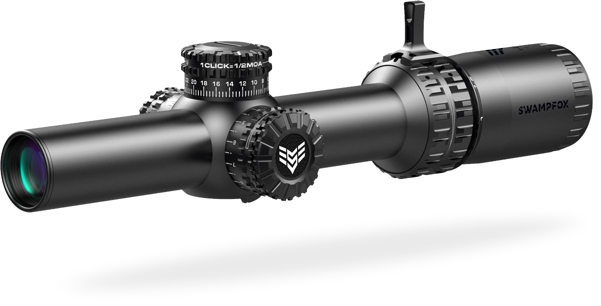 Swampfox Arrowhead Series 1-8X24 30mm Tube Second Focal Plane LPVO