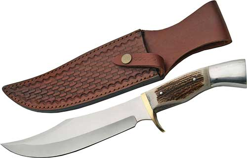 Steel Stag Iron Cougar Deer Antler Knife Review Steel Stag Iron Cougar Deer Antler Knife Review