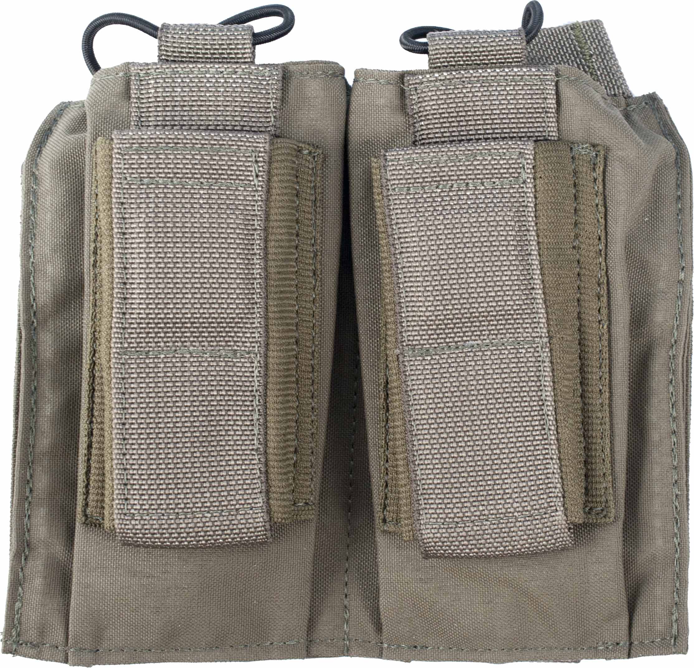 Tactical Assault Gear MOLLE Shingle Pistol Enhanced 2 Mag