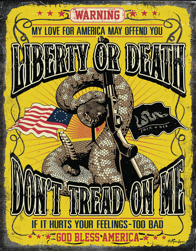 Tin Signs Don’t Tread On Me Sign Review Tin Signs Don’t Tread On Me Sign Review