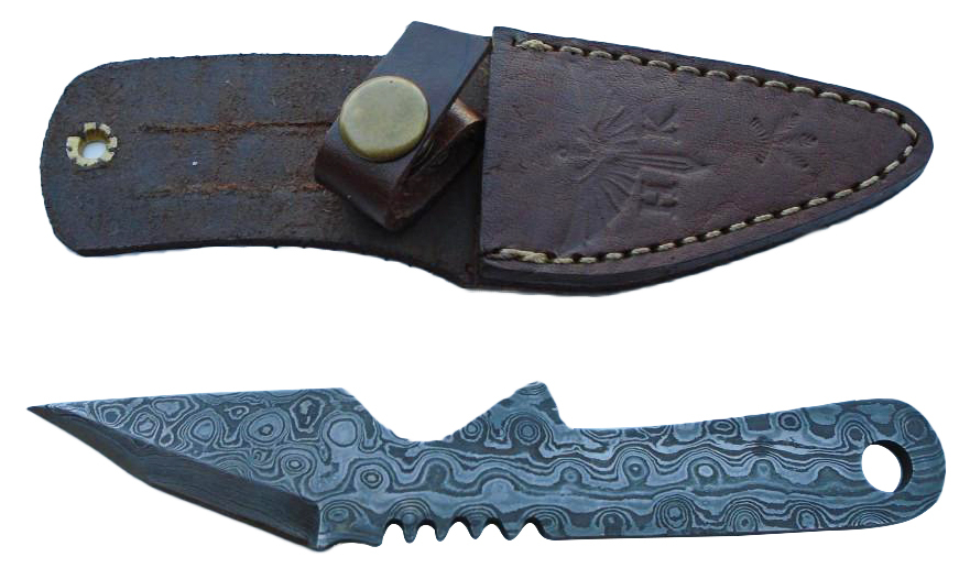 Titan Damascus Steel Fixed Blade Knife TD-036 Review