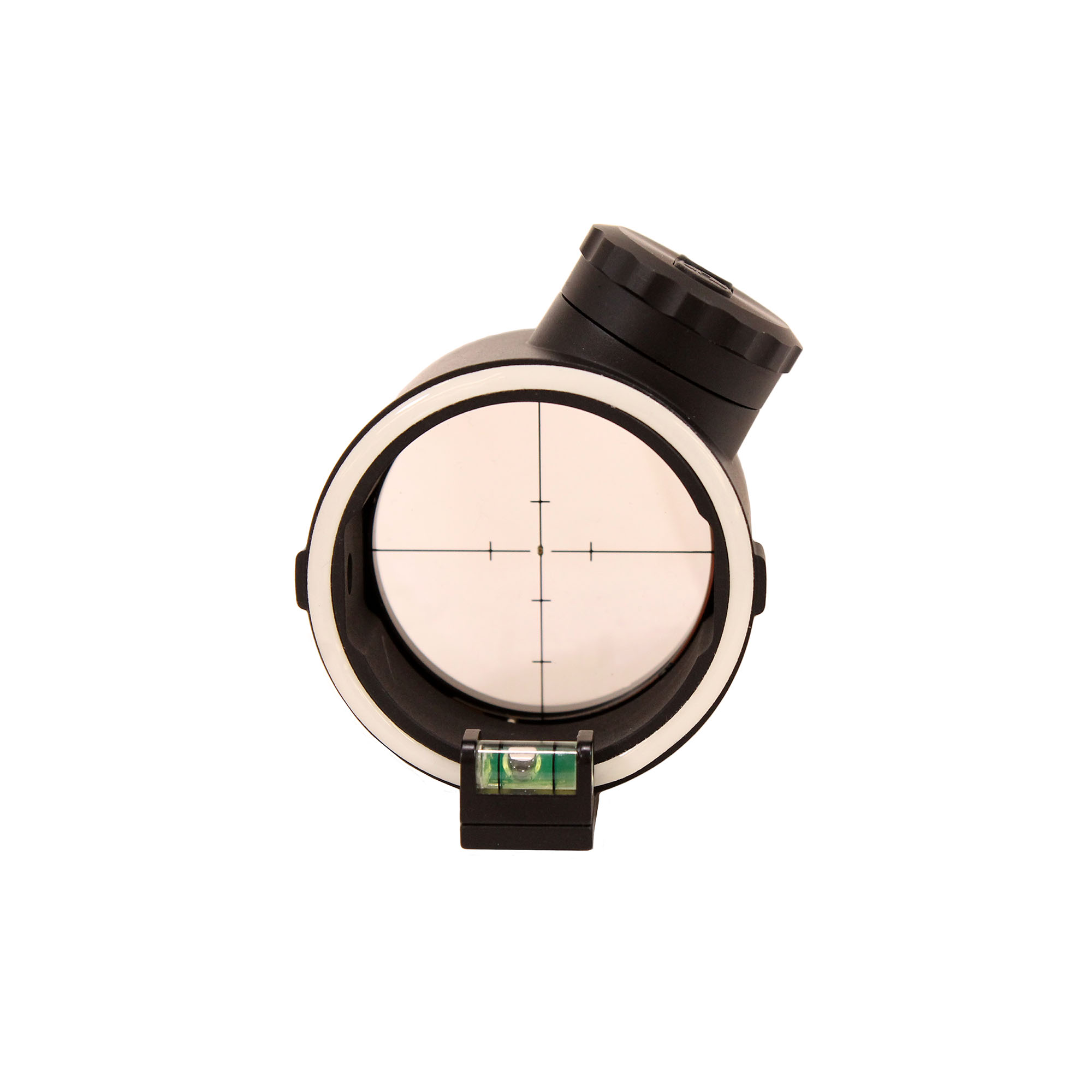 Apex Covert Bow Sight - .019 RH/LH Single Pin With Fixed Scope, Black