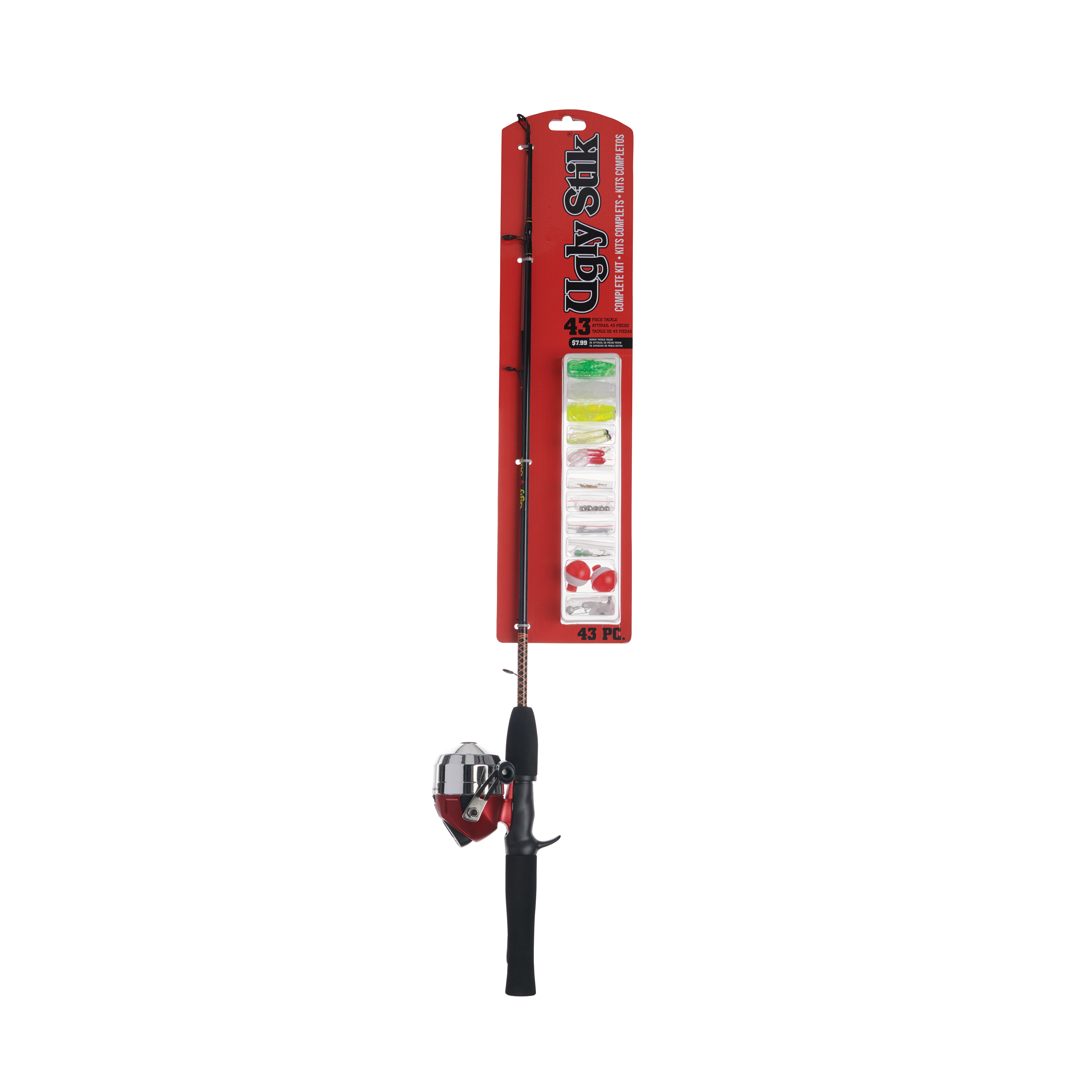 Ugly Stik Complete Spincast Kit, Rod & Reel Combo | $2.00 Off Free Shipping  over $49!