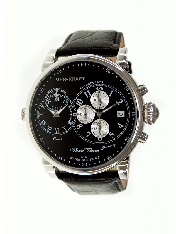 Uhr-Kraft 27002 Dualtimer Mens Watch |
