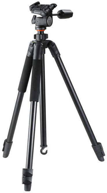 Vanguard Espod 233AP 63in Aluminum Tripod w/ Pan Head | Free