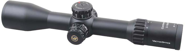 Vector Optics Continental X6 3-18x50mm 34mm Tube Rifle Scope