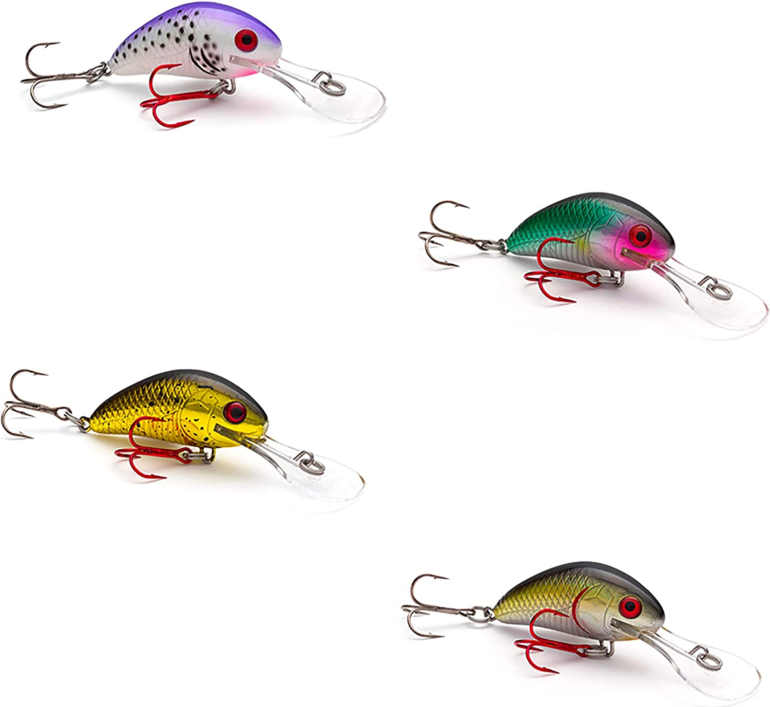 Vexan Rattlin’ Wasp Trolling Crankbait Lures – 4-Pack Review
