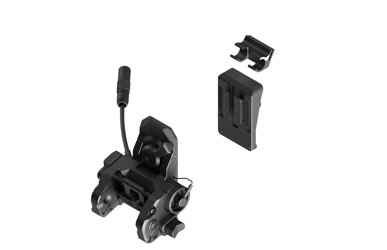 aip⭐︎ Wilcox DPAM NVG Mount/Universal Interface Plate/LEMO Pigtail