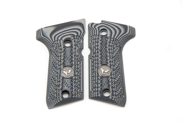 thumbnail image 2 of Wilson Combat G10 Compact Grips – Beretta 92/96, Black Checkered, Made In USA 2 of 5