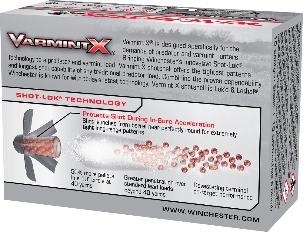 Winchester Varmint X Shotshell 12 Gauge 3″ Ammunition X123VBB Review