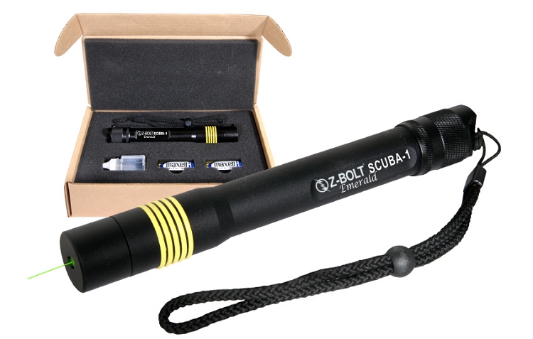 Z-Bolt The SCUBA - 1 Green Dive Laser |
