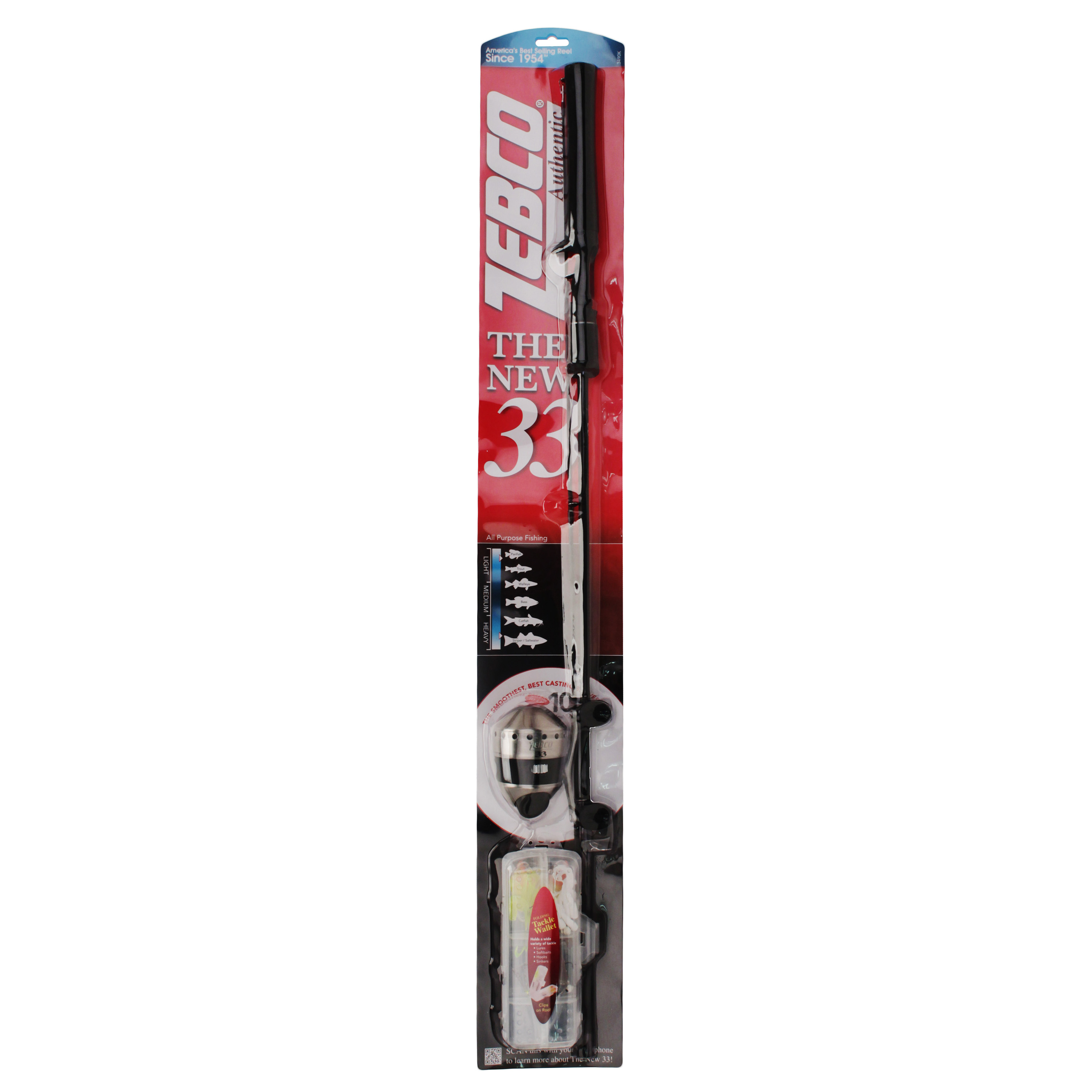 Zebco Quantum 33 Spincast Combo, 6ft. Rod |