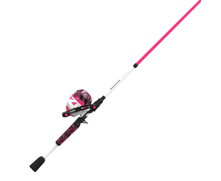 Zebco Roam Pink 6 ft Spincast Combo, 2 Pieces | 16% Off w/ Free