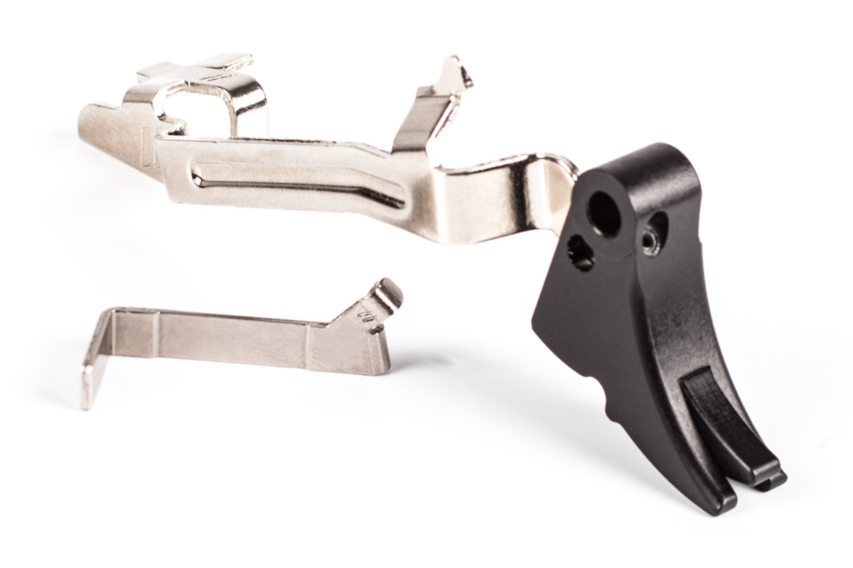 GLOCK FLAT TRIGGER KIT - 9MM GEN 5 TRIGGER ASSEMBLY WITH BAR